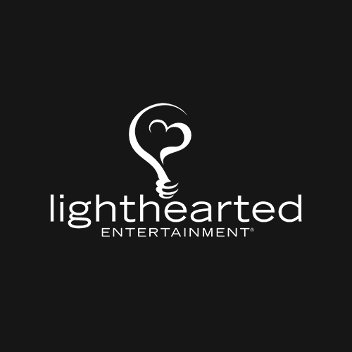 Lighthearted Logo White