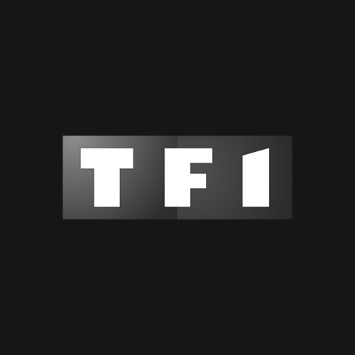 TF1 Logo White